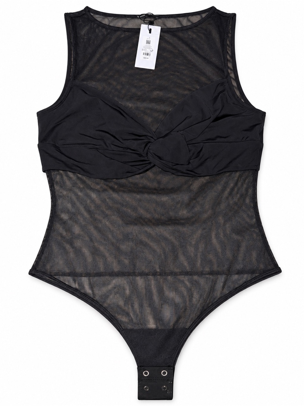 Bare Sheer Mesh Bodysuit - Women Tops